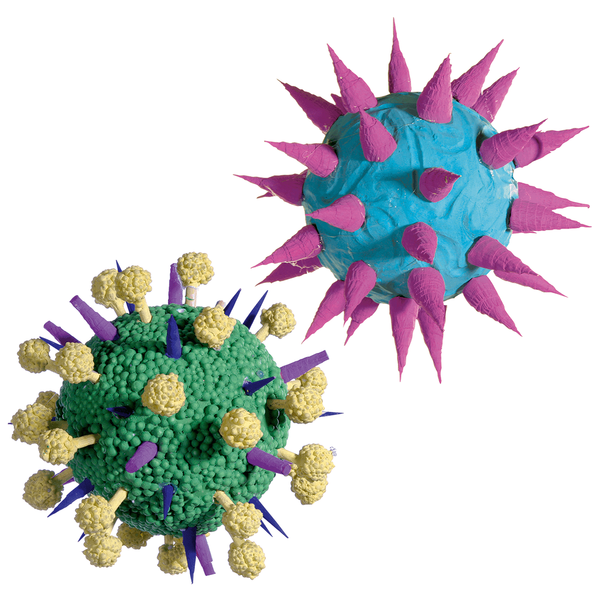 Deco-object Giant Viruses, 2 pieces - 0