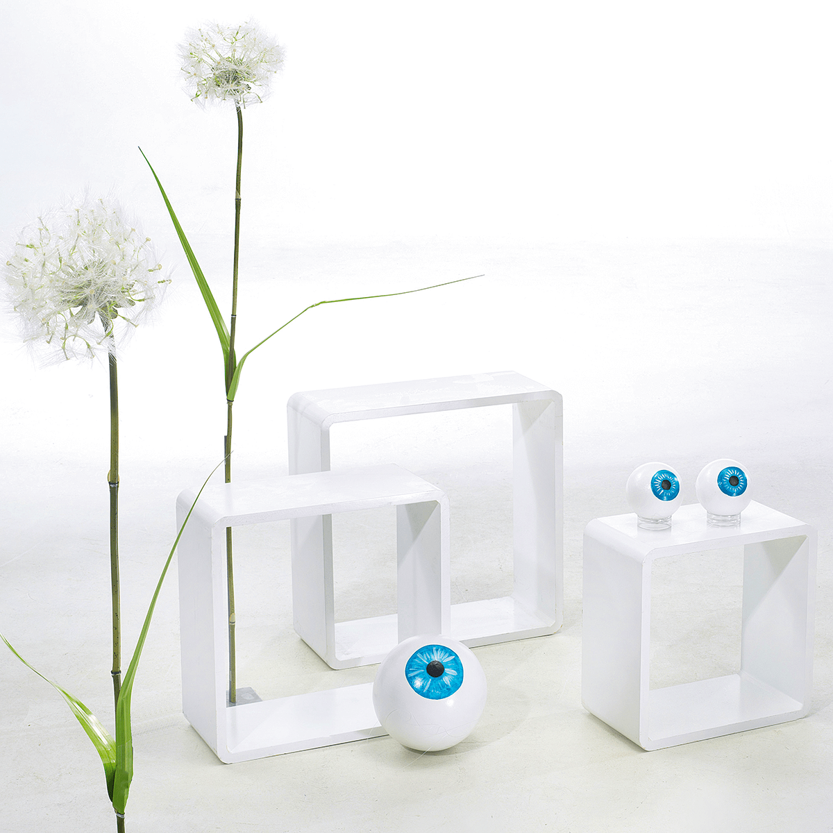 Decorative eyes Ø 20 cm, 2 pcs - 1