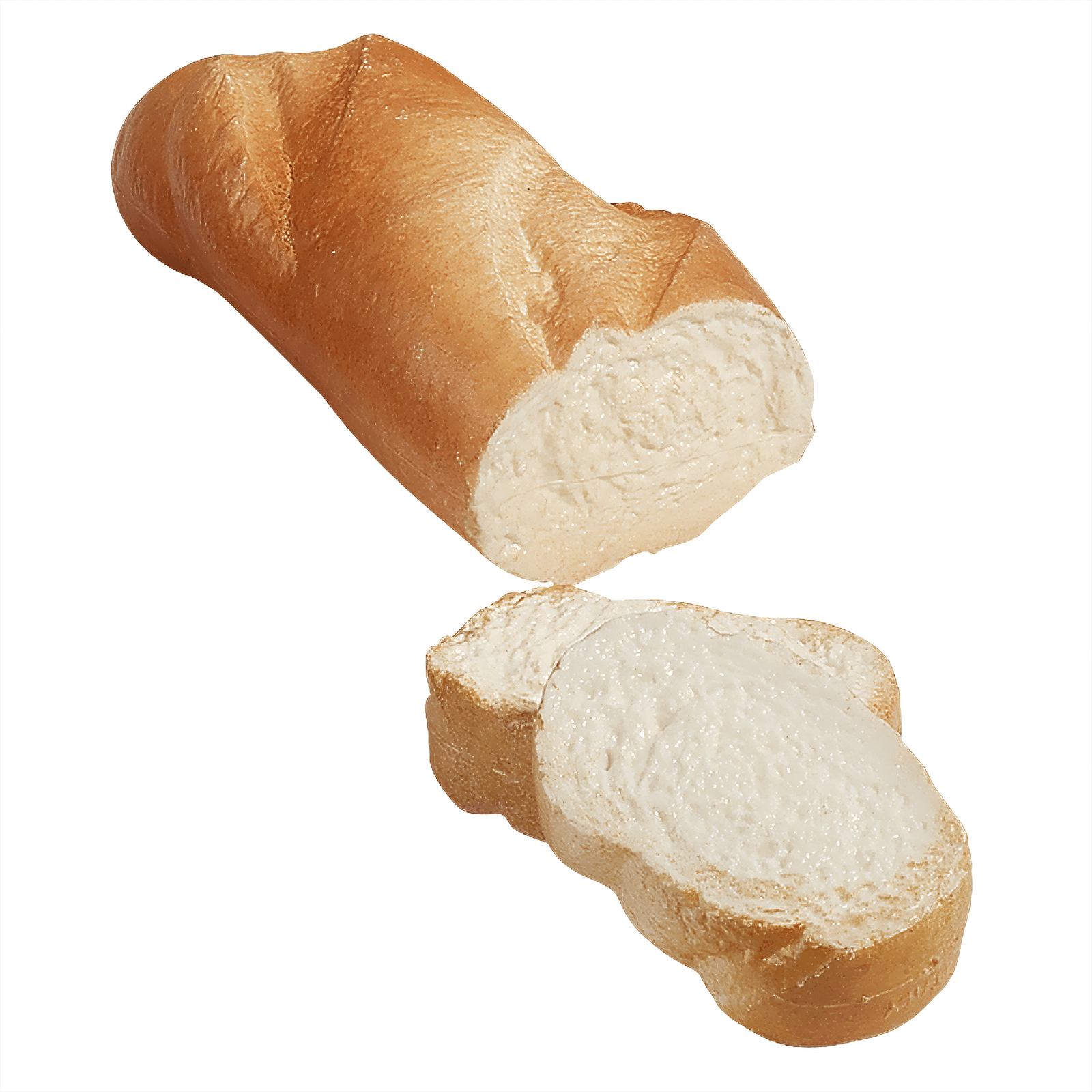 Baguette set food replica 3 parts - 1