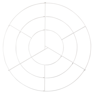 Ceiling grill ring white Ø 100 cm