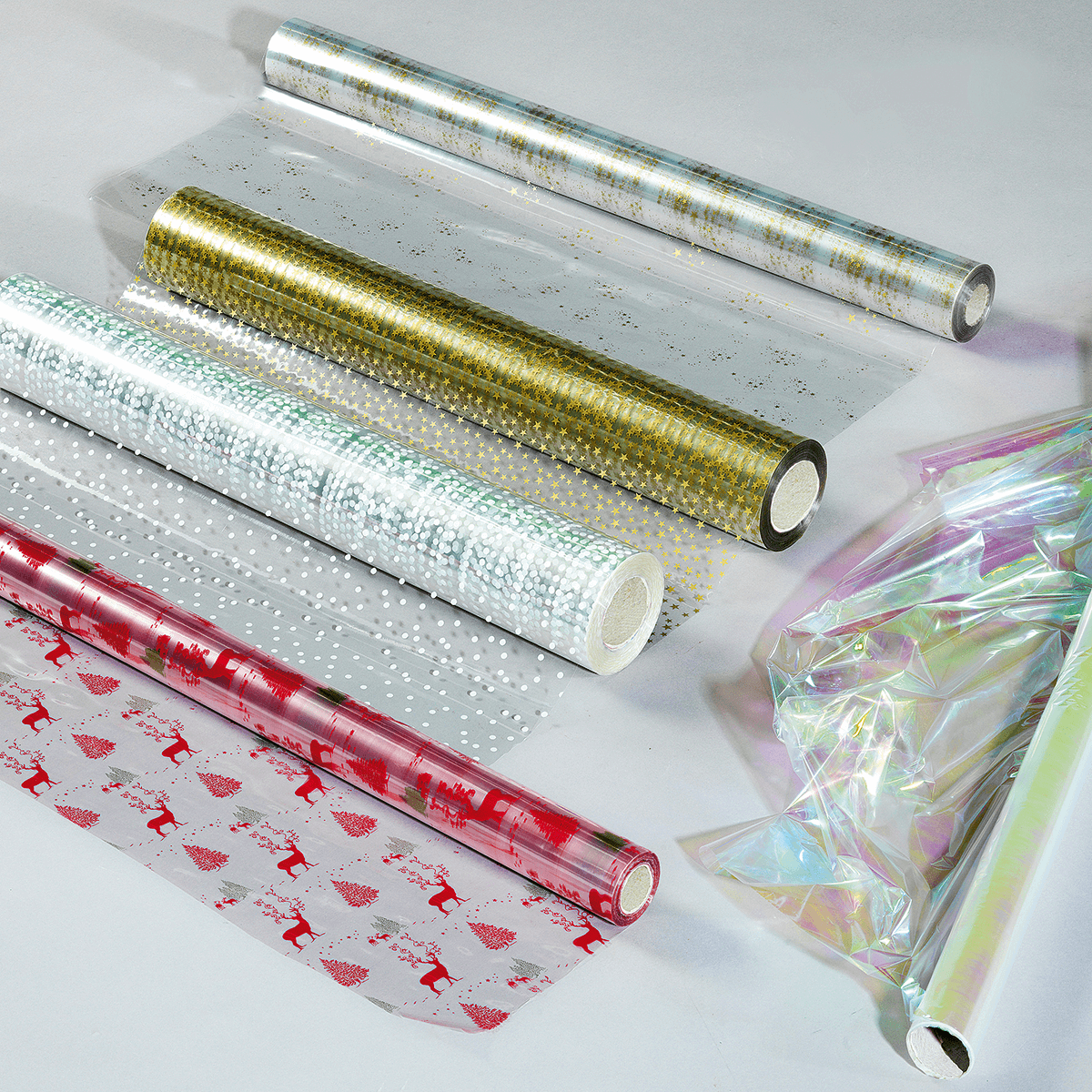 Gift foil Christmas motif 70 cm, 100 m - 3