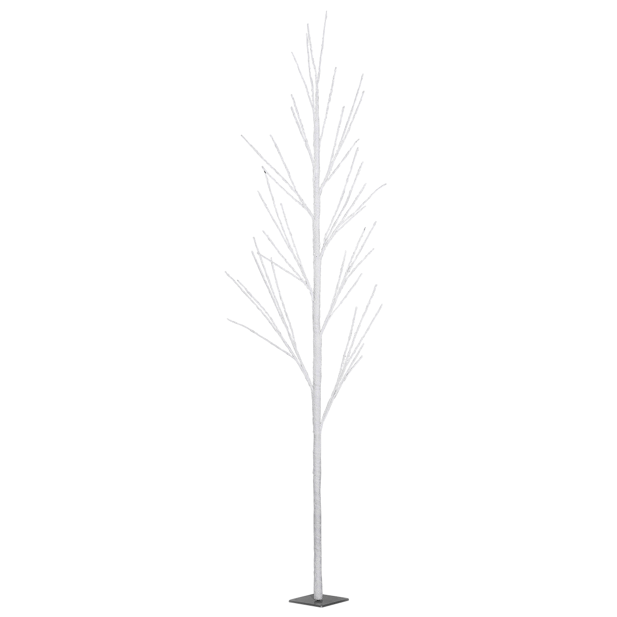 Künstlicher Weißer Winter Deko-Ast 145 cm - 0