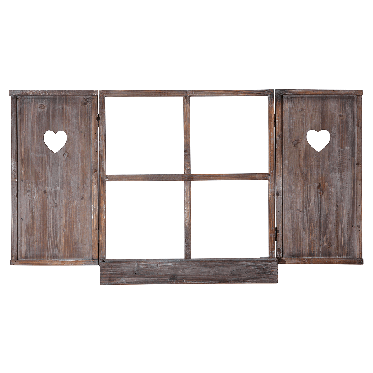 Deko-Hüttenfenster 60 x 60 cm - 0