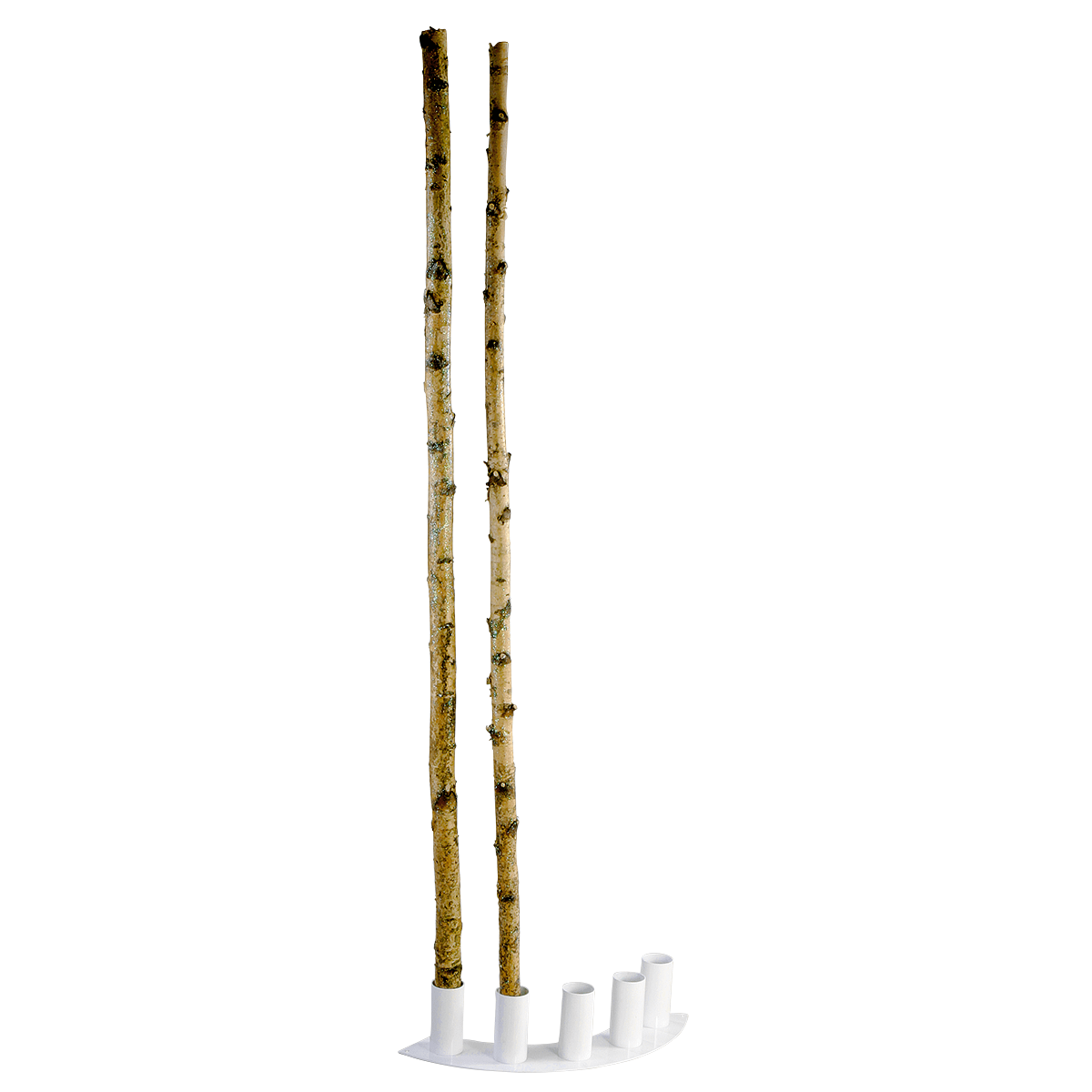 Decorative birch trunks 220 cm - 2