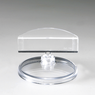 Price tag holder with insert, height 4 cm