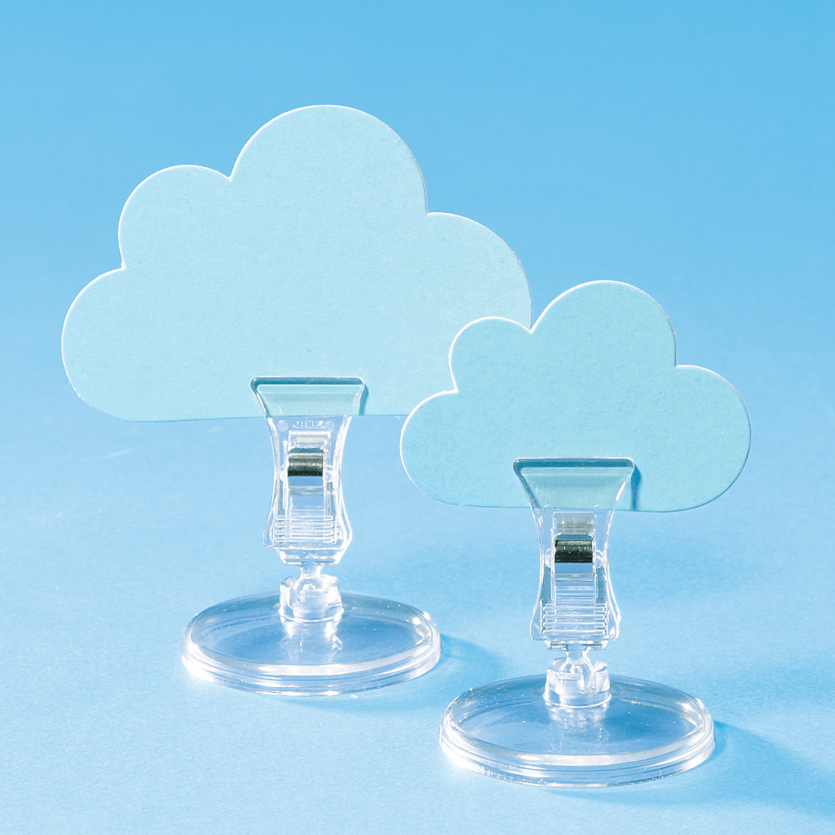 Price tag holder with clip, height 5 cm, 10 pcs - 6