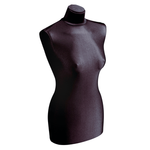 Revêtement de rechange pour buste de tailleur femme, noir