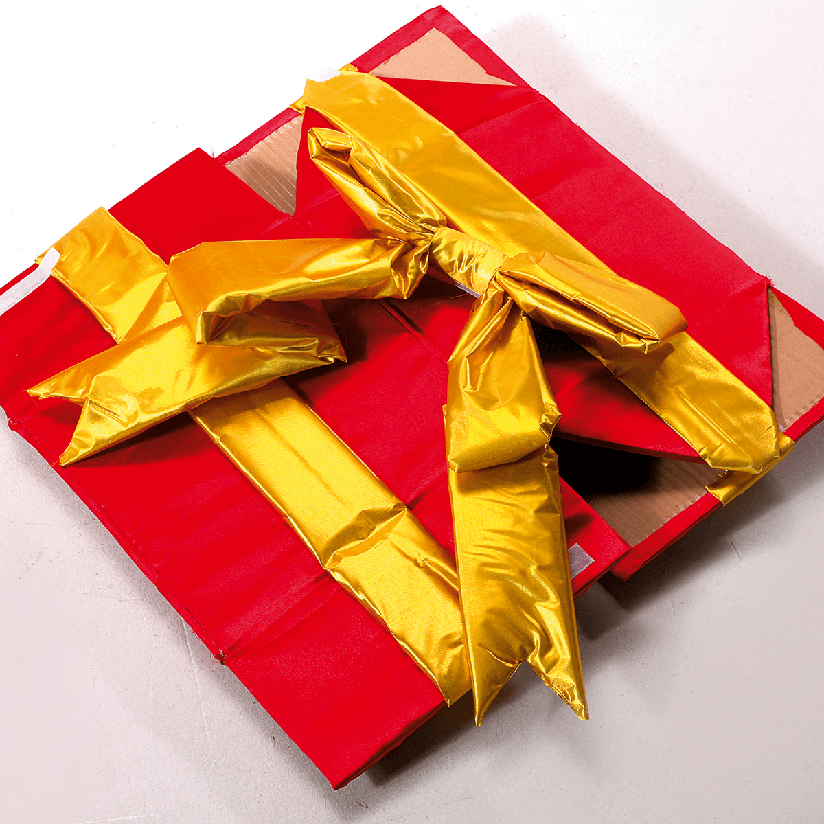 Caja de regalo XXL para interiores 3 piezas rojo - 5