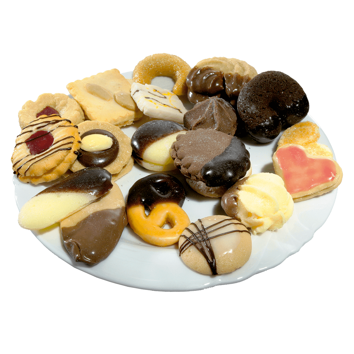Muñeco de comida con galletas de Navidad - 0