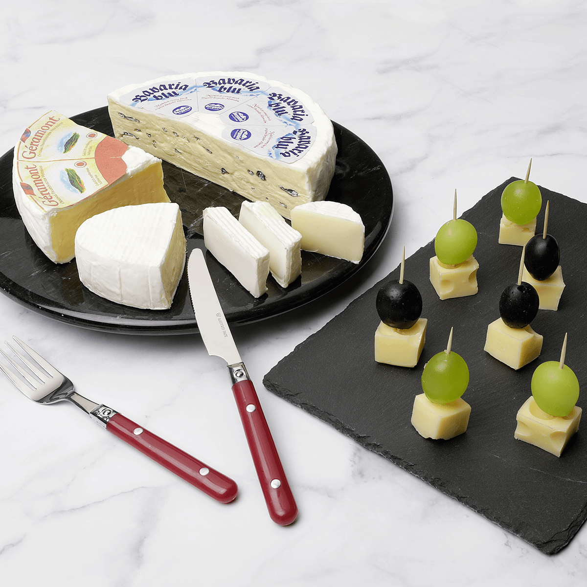 Morceaux de fromage Géramont aliment factice - 2