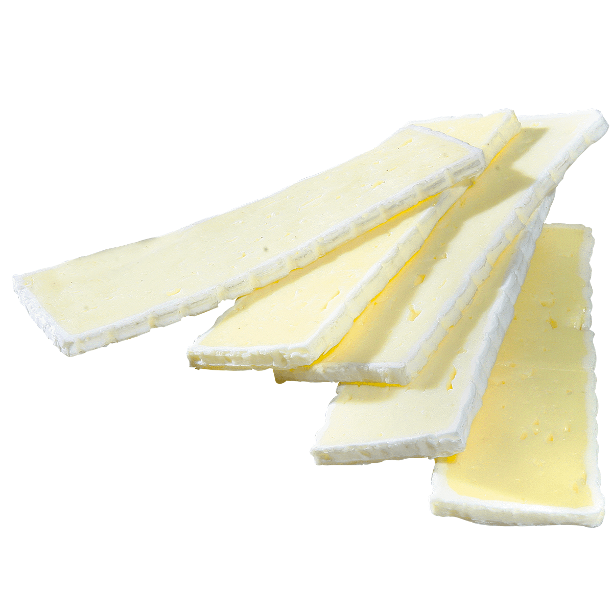 Tranche de fromage Camembert aliment factice 12 cm - 2
