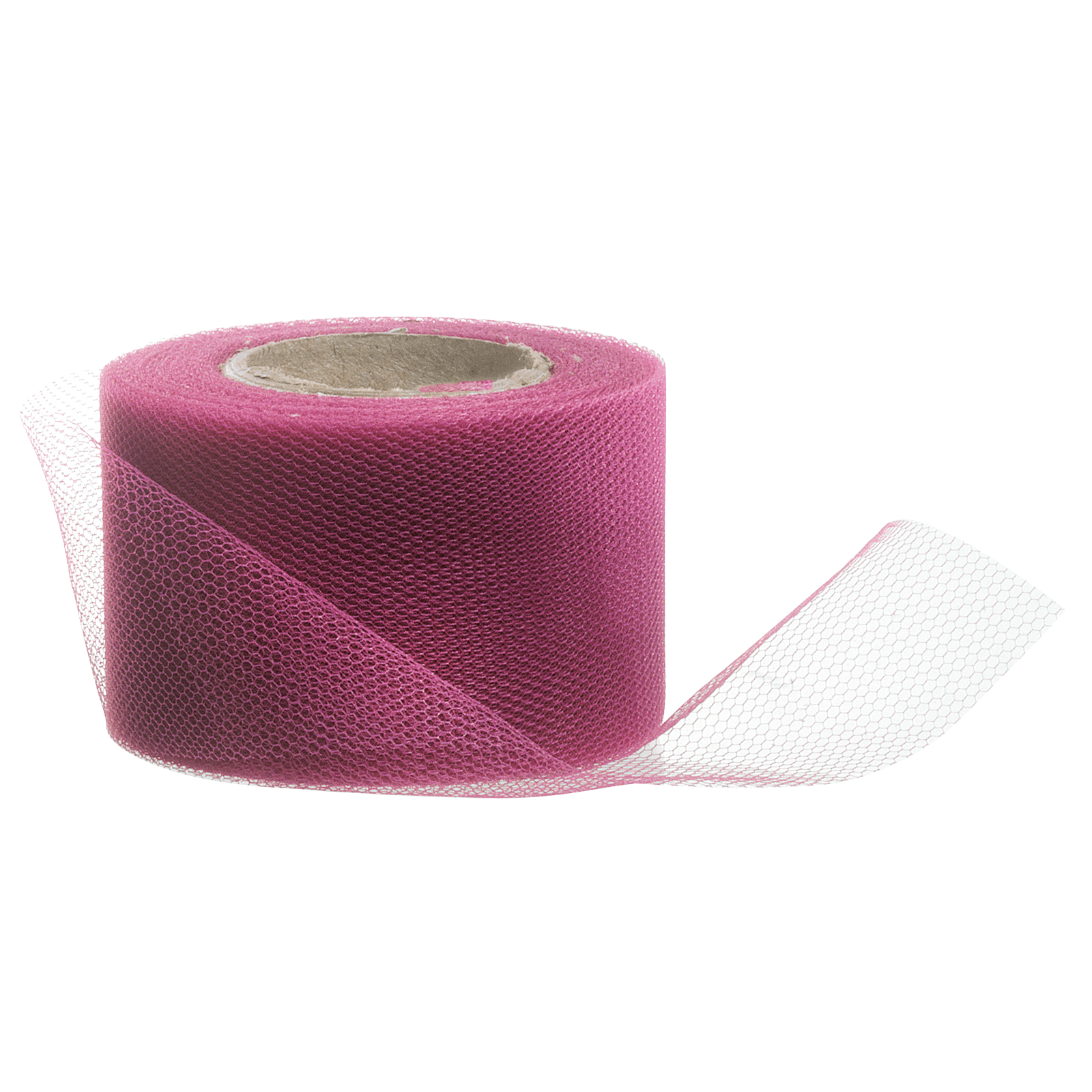 Tüllband, 50 mm, 25 m, pink - 0 Tüllband, 50 mm, 25 m, pink - 0