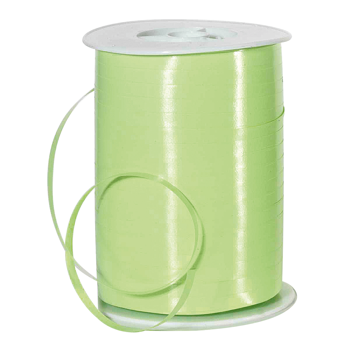 Poly ribbon, width 5 mm, light green - 0 Poly ribbon, width 5 mm, light green - 0