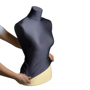 Revêtement de rechange pour buste de tailleur femme, anthracite