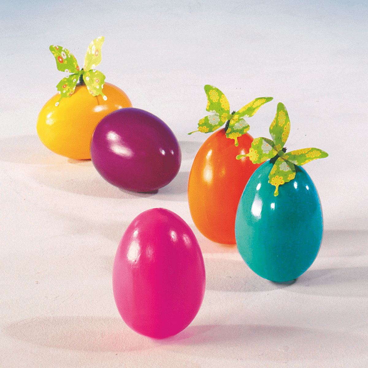 Decorative Easter egg yellow, 18 cm - 2