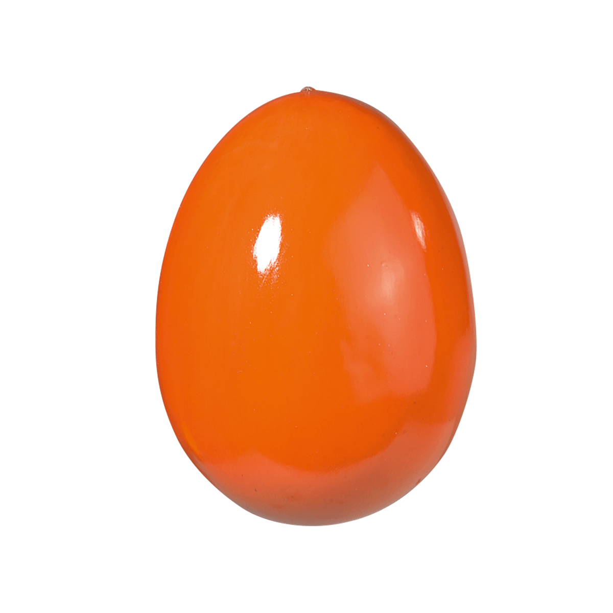 Decorative Easter egg orange, 18 cm - 0