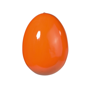 Decorative Easter egg orange, 18 cm