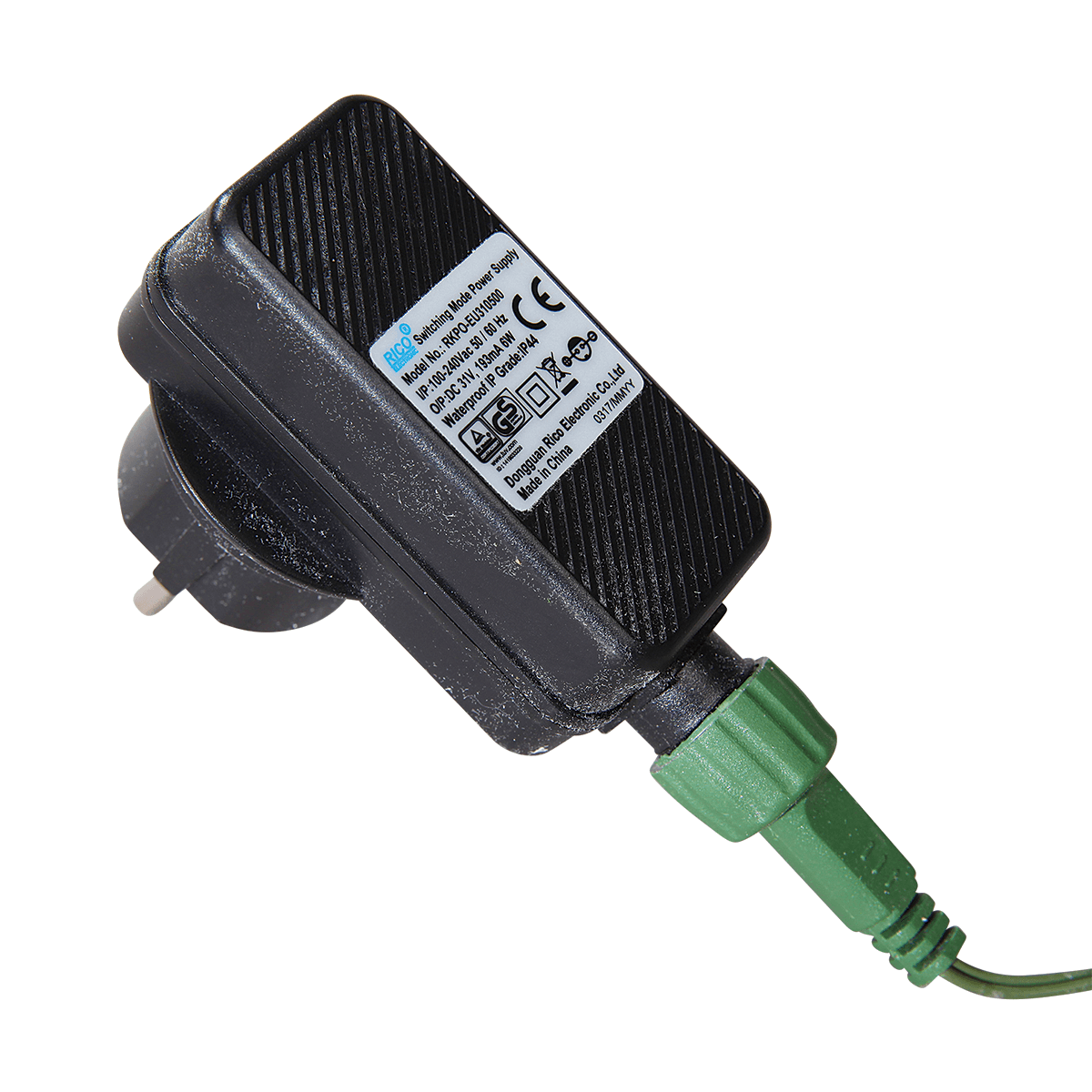 Beflockte Tannengirlande mit LED IP 20, 270 cm - 6
