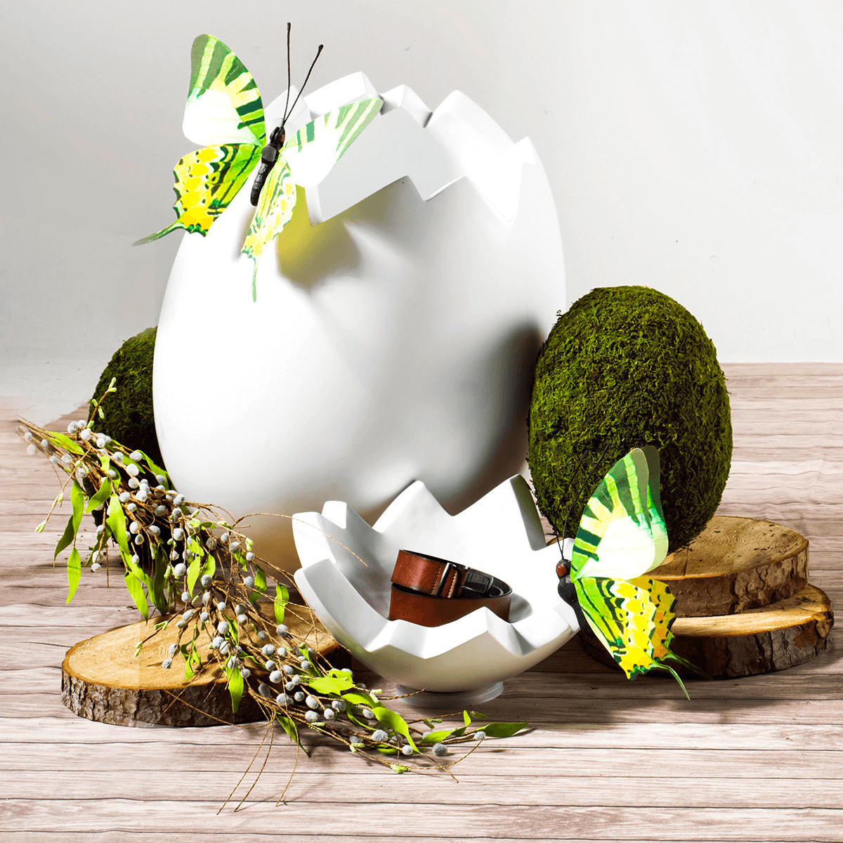 Decorative Easter egg, length 70 cm - 7