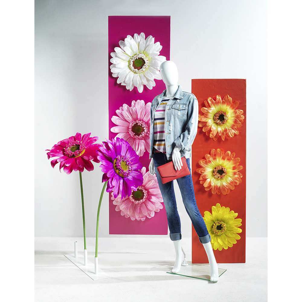 Artificial giant Gerbera 120 cm - 3