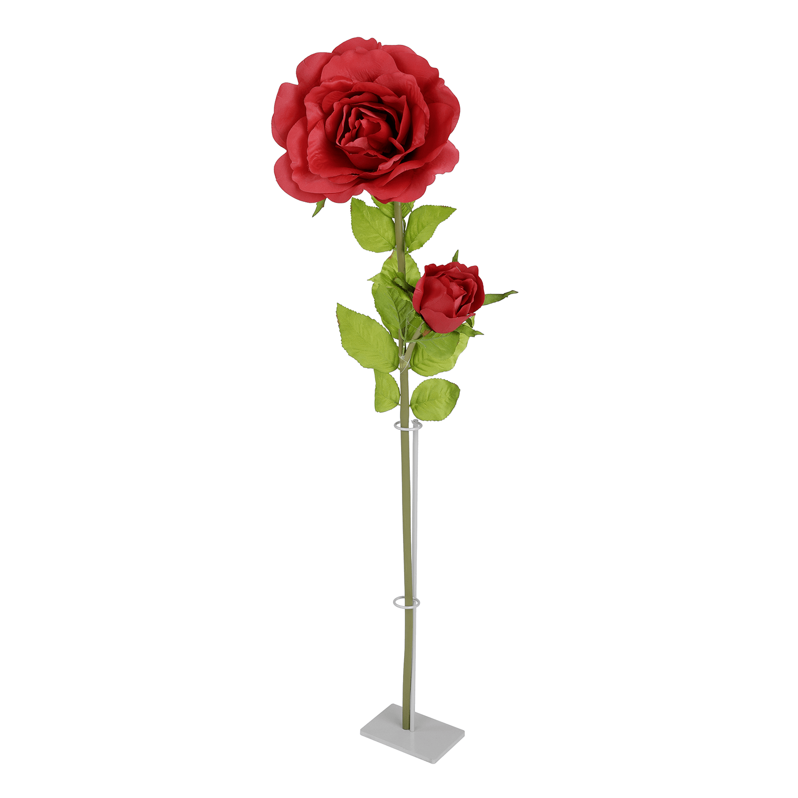 Rosa gigante con brote, 120 cm, Ø 25 cm - 1
