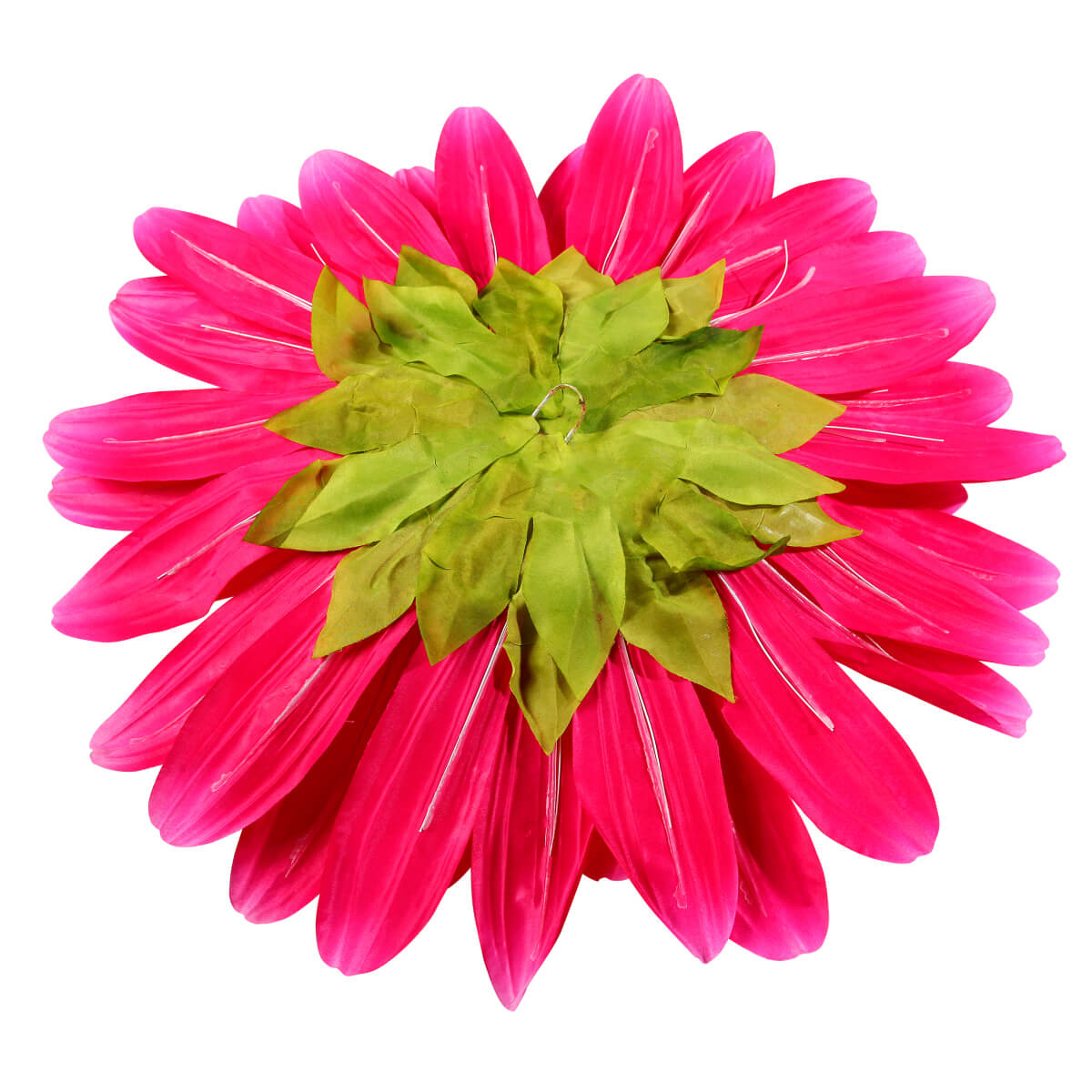 Flor de gerbera gigante artificial, Ø 45 cm, color fucsia - 2