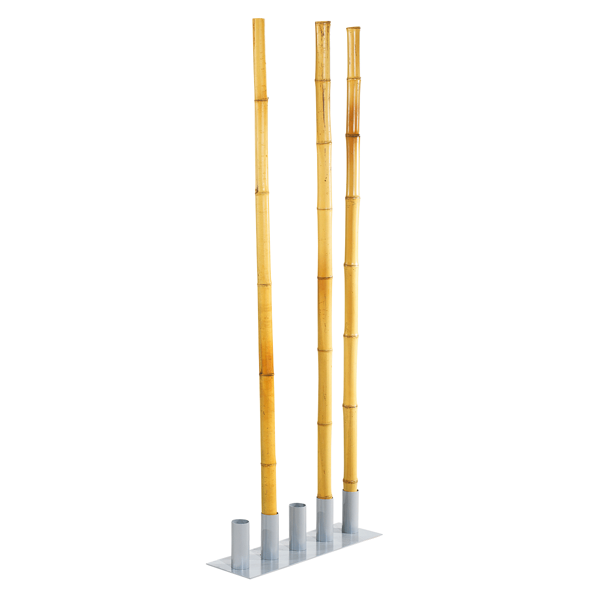 Bamboo rods natural, 3 pcs - 2