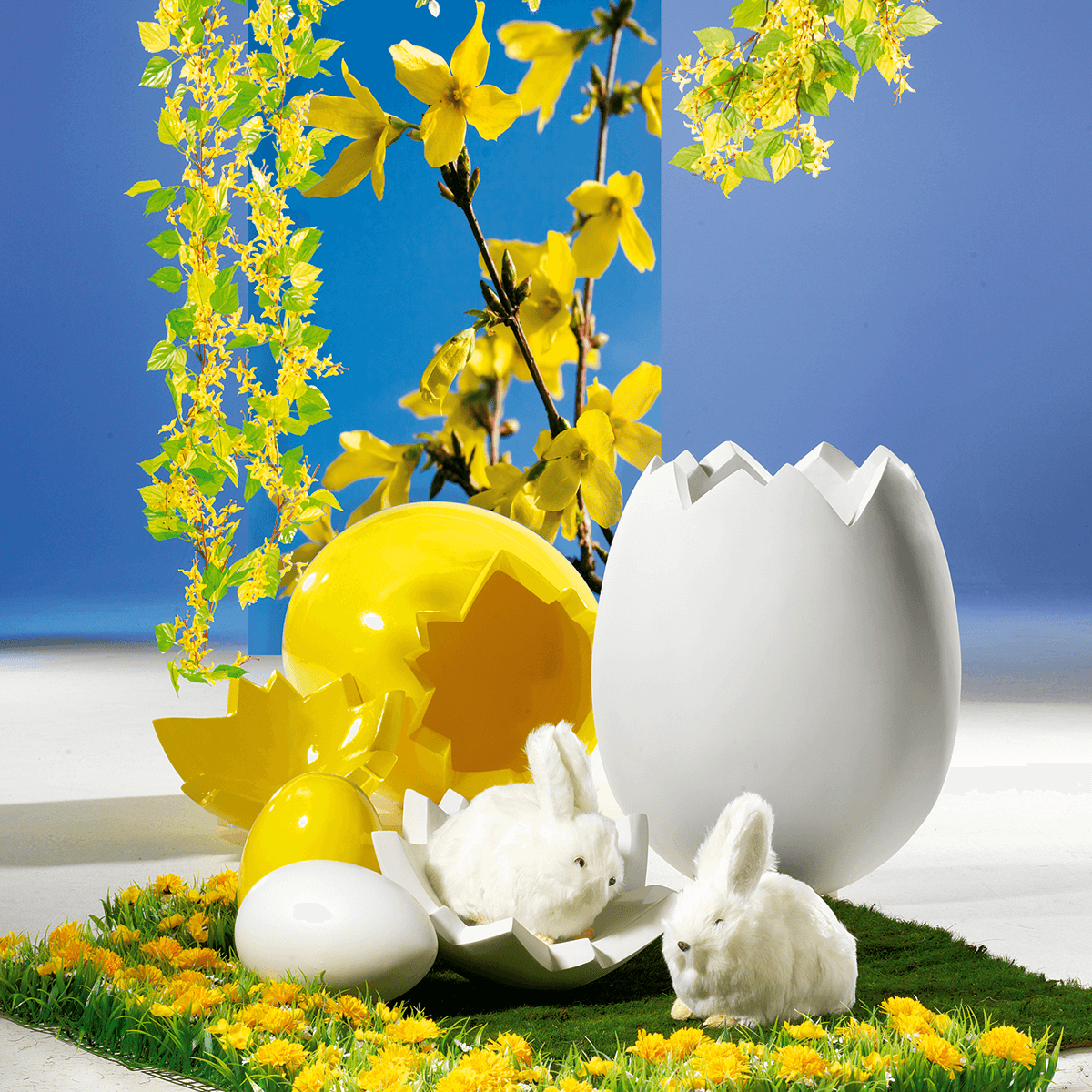 Decorative Easter egg, length 70 cm - 7