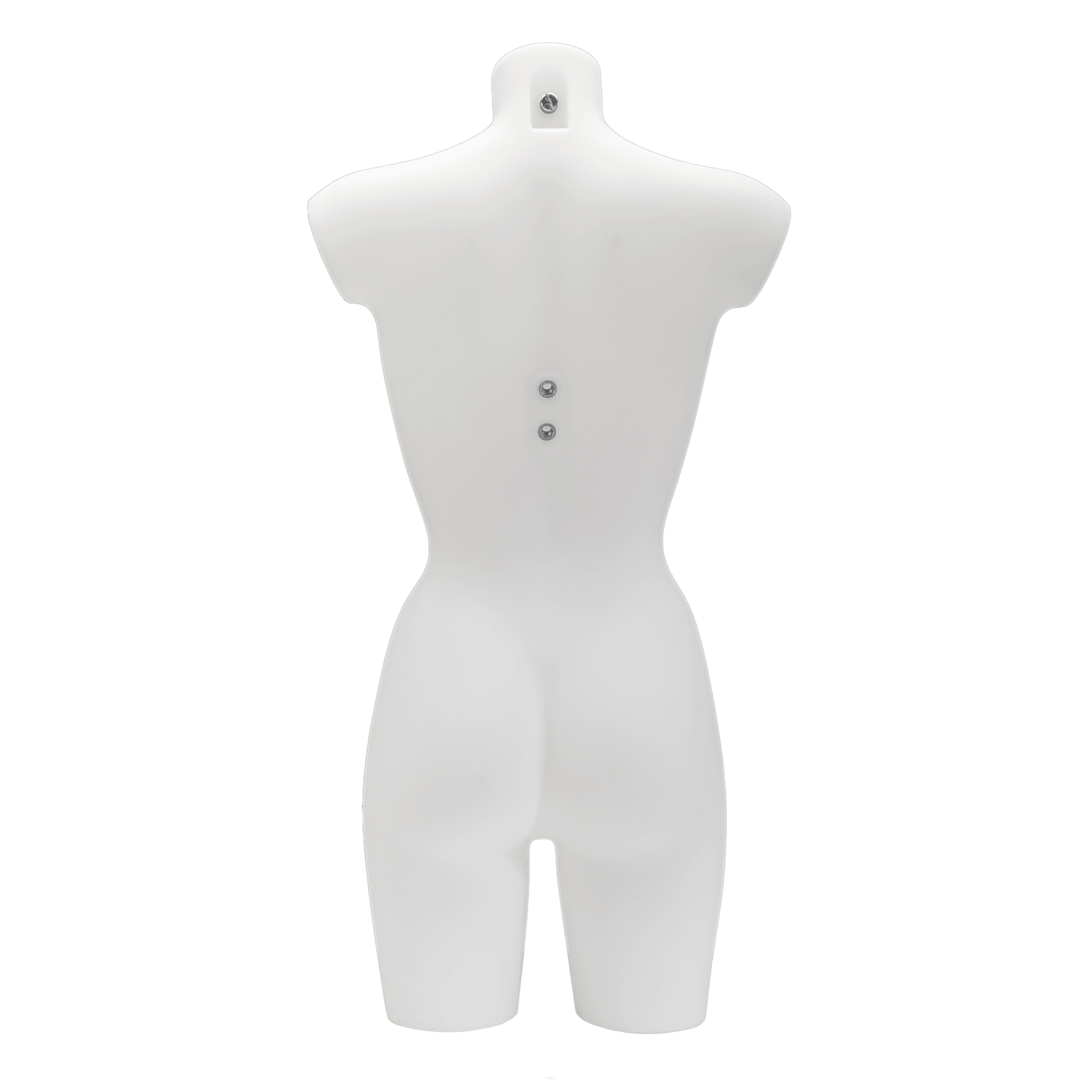 Torse de femme en plastique 90 cm, blanc - 7
