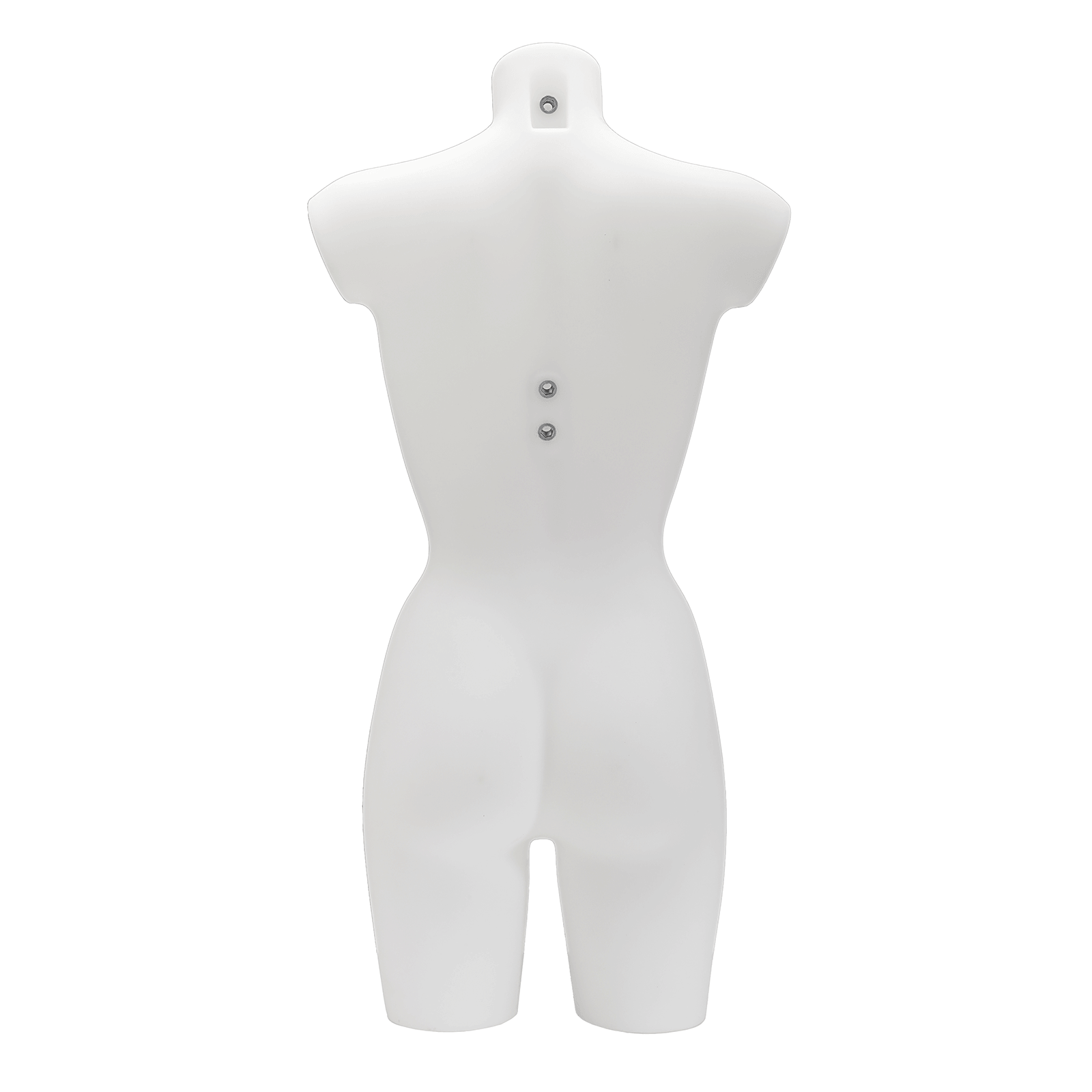 Torse de femme en plastique 90 cm, blanc - 8