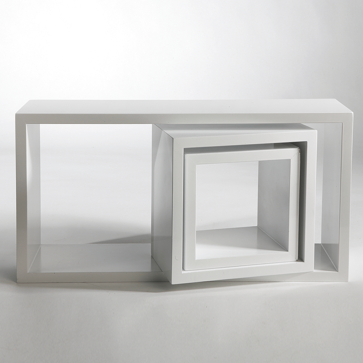 Shelves set white 5 parts - 2