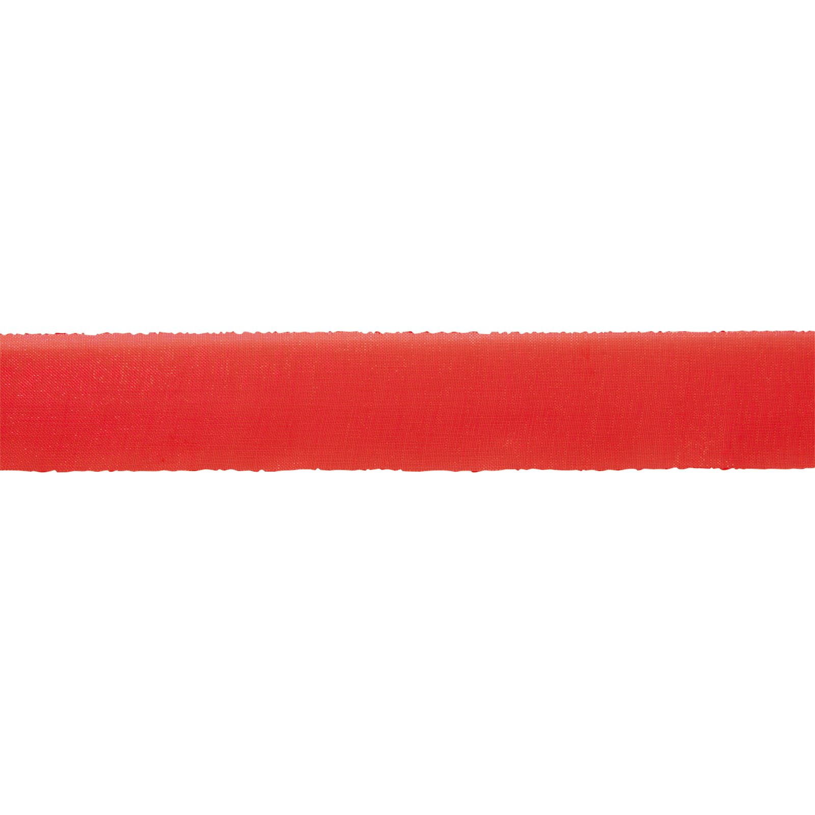 Chiffonband mit Draht rot 25 mm breit, 20 m - 1 Chiffonband mit Draht rot 25 mm breit, 20 m - 1