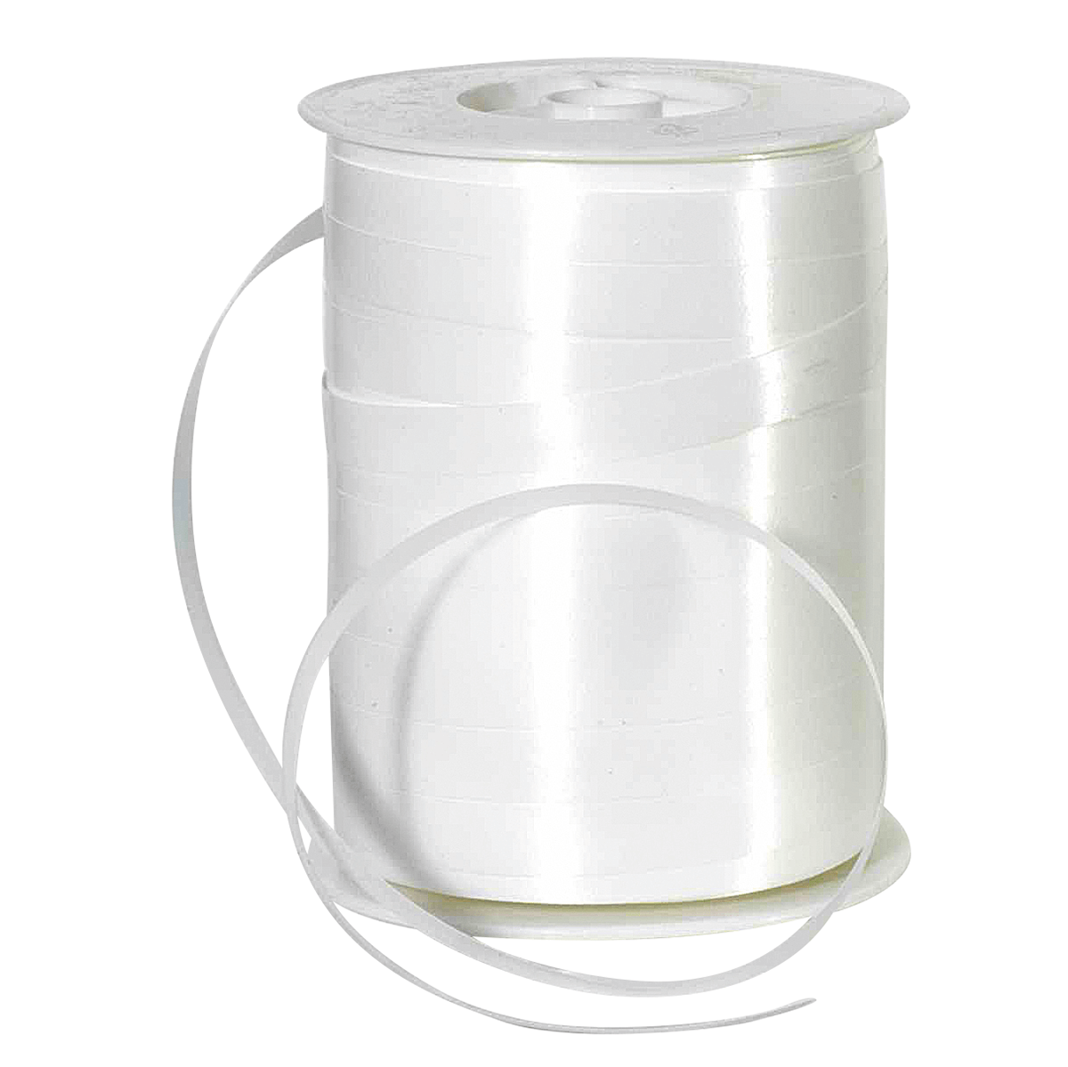 Cinta de poliéster, anchura de 10 mm, blanca - 0