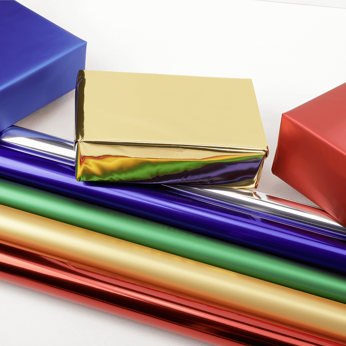 Lumifol metallic foil matt 10 m, silver - 1