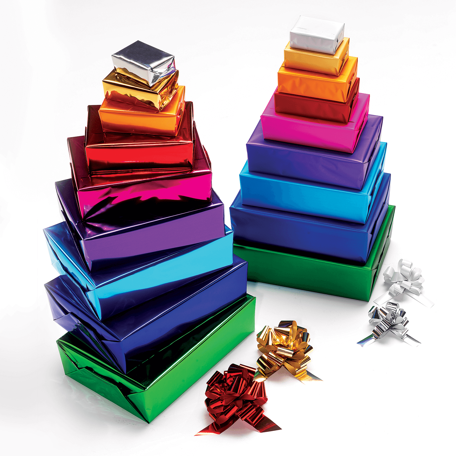 Lumifol metallic film glossy 10 m, 100 cm wide, red - 5