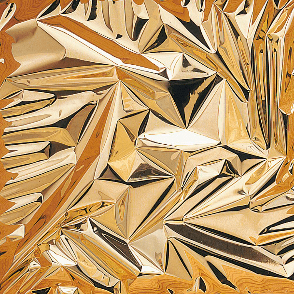 Lumifol metallic film glossy 10 m, 100 cm wide, gold - 0