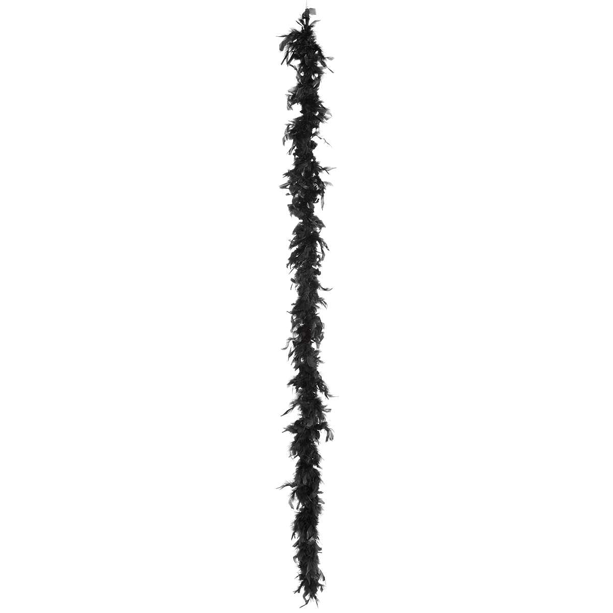 Feather boa, black, 180 cm - 1