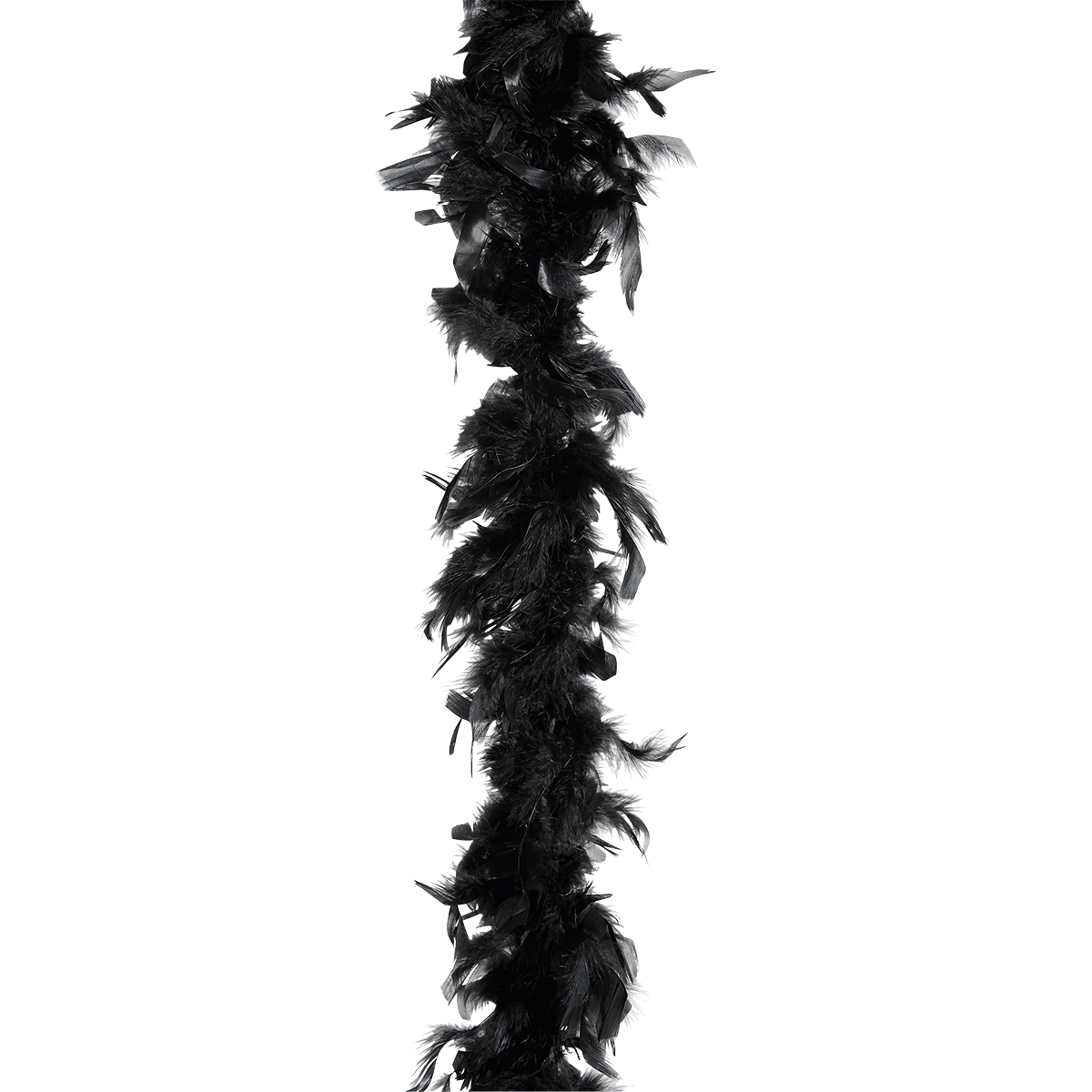 Feather boa, black, 180 cm - 2