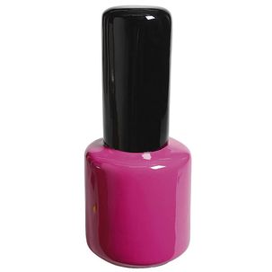 Deko-Nagellack 50 cm, pink-schwarz