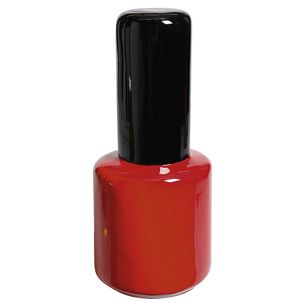 Deko-Nagellack 50 cm, rot-schwarz