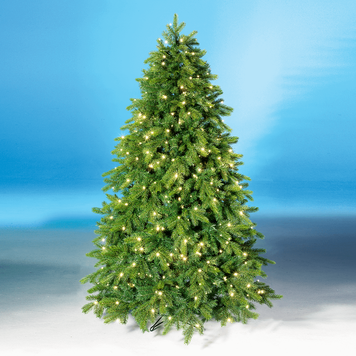 Artificial Christmas Tree Nordmann Fir with LED 180 cm - 7