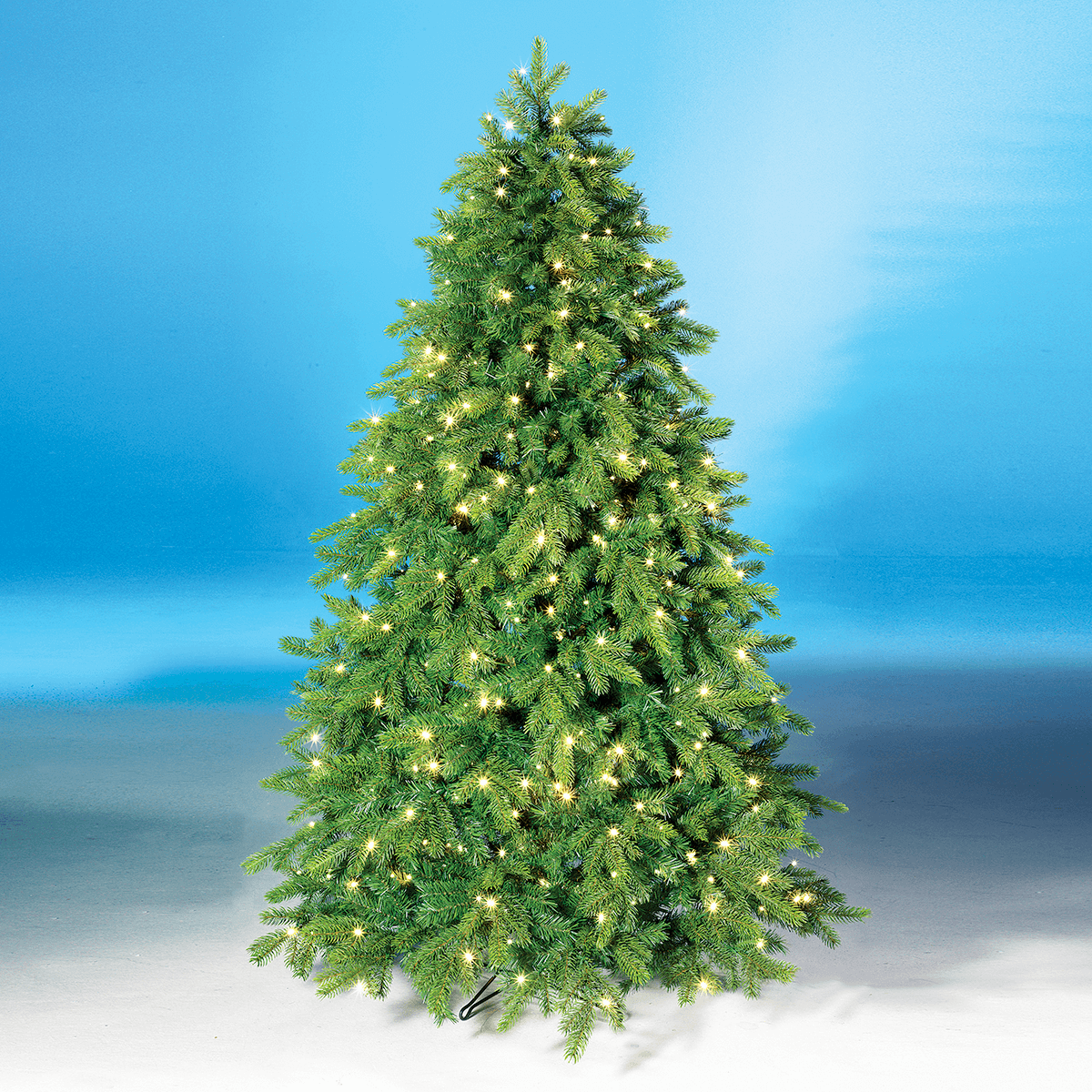 Artificial Christmas Tree Nordmann Fir with LED 180 cm - 6