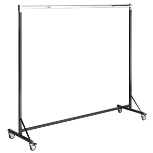 Perchero de ruedas industrial, altura fija 161 cm