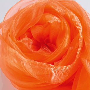 Crêpe de Chine, orange, 145 cm
