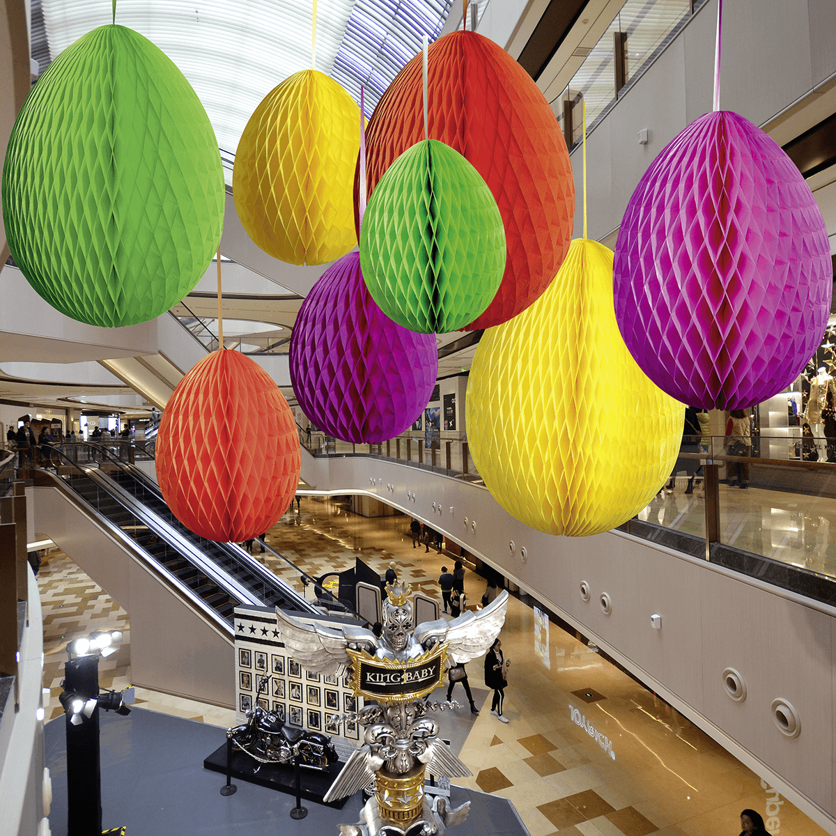 Oeuf déco, 50 cm  - 3