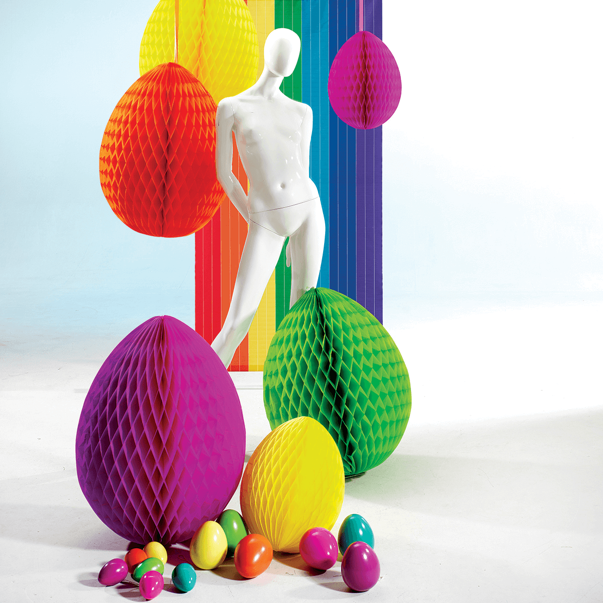 Oeuf déco, 80 cm  - 2