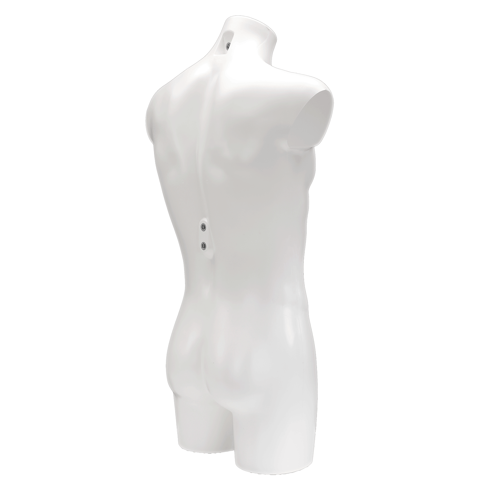 Kunststoff-Torso Herr lackiert 83 cm weiß - 10 Kunststoff-Torso Herr lackiert 83 cm weiß - 10