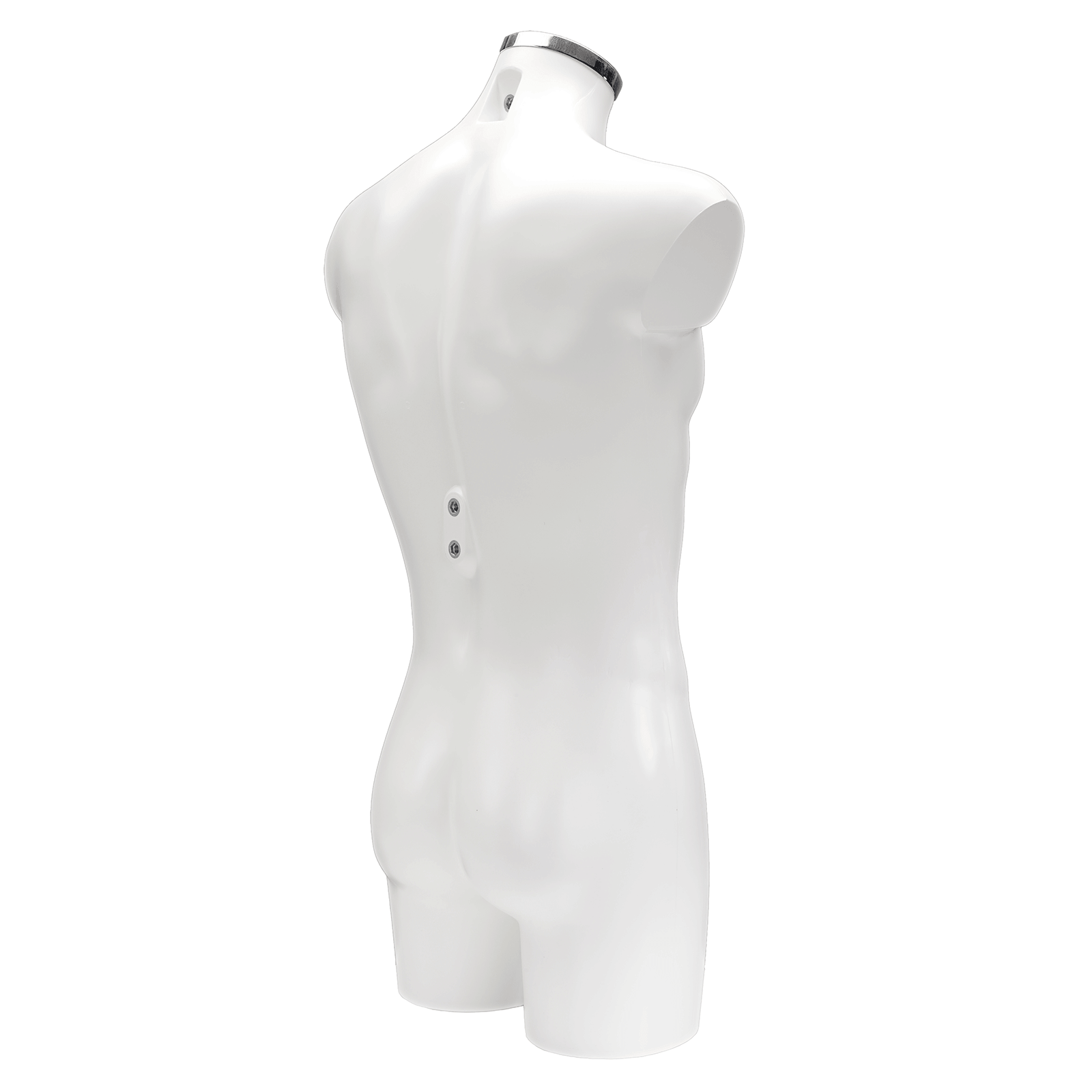 Kunststoff-Torso Herr lackiert 83 cm weiß - 11 Kunststoff-Torso Herr lackiert 83 cm weiß - 11