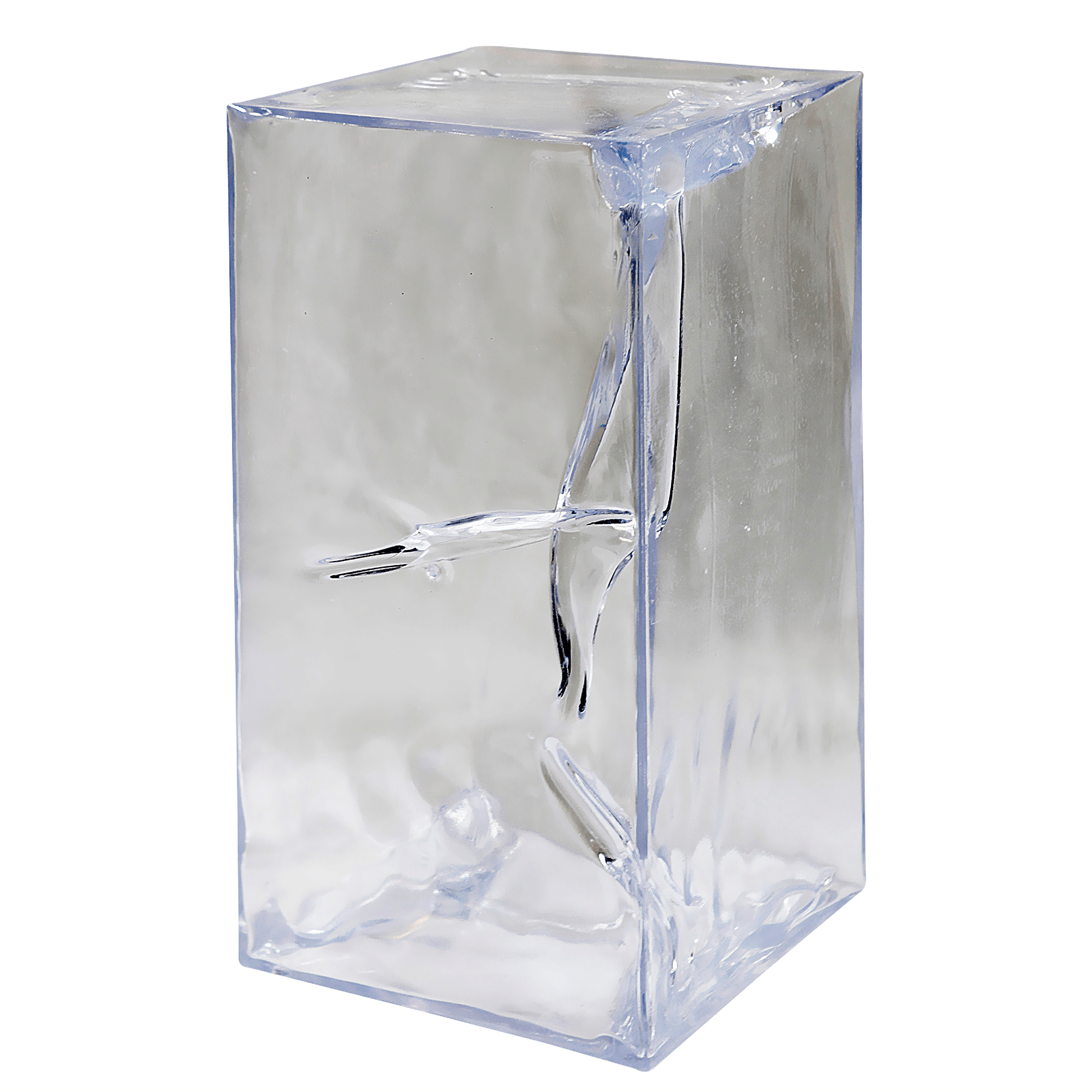 Decorative ice cuboid 23 x 46 cm - 0