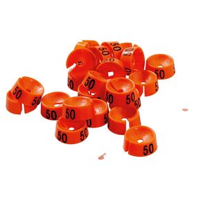 Number rider, orange size 50
